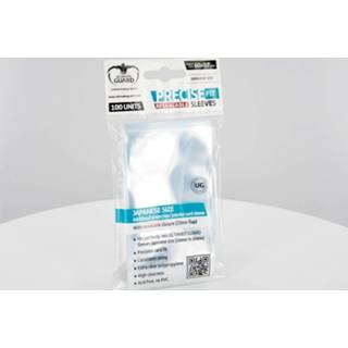 👉 Shirt transparent Ultimate Guard Precise-Fit Sleeves Resealable Japanese Size (100) 4260250075760