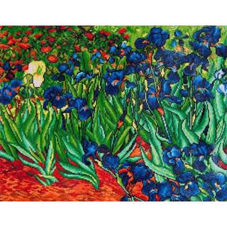 👉 Onbekend unknown Irises Van Gogh Diamond Dotz: 71x56 cm 4897073241043