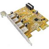 👉 Sunix USB4300N Intern USB 3.0 interfacekaart/-adapter 4710747387925