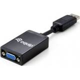 👉 DisplayPort zwart Equip 133435 VGA kabeladapter/verloopstukje 4015867157503