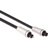 👉 Optische kabel - Toslink-plug Naar / Professioneel 0.75 M M-m Verguld 5410329662455