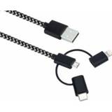 👉 Sandberg 3in1 Lightning+MicroUSB+USB-C 1m 5705730441011