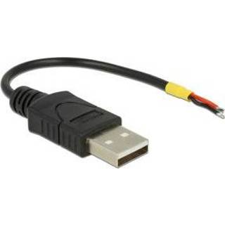 👉 Zwart DeLOCK 85250 0.1m USB A USB-kabel 4043619852505