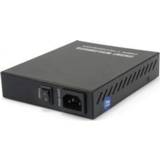 👉 Netwerk media converter zwart LevelOne GVM-1000 1000Mbit/s 4015867195628