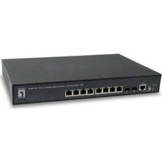 👉 Switch mannen LevelOne GEP-1061 Managed network L2 Gigabit Ethernet (10/100/1000) Power over (PoE) 4015867197158