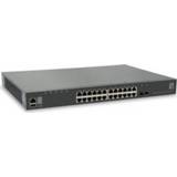 👉 Switch grijs mannen LevelOne GTL-2881 Managed network L3 Gigabit Ethernet (10/100/1000) netwerk-switch 4015867198988