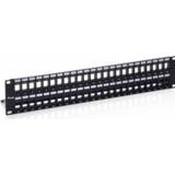 👉 Patchpaneel Equip Cat. 6 Keystone Patchpanel unshielded 48-port 2U 4015867165294