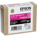 👉 Inktpatron magenta Epson Inktpatroon vivid T 580 80 ml 580A