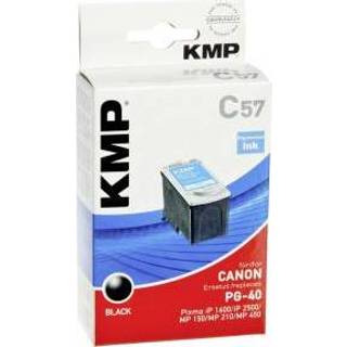 👉 KMP C57 Inktpatroon zwart compatibel met PG-40