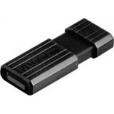 👉 Zwart Verbatim Store n Go Pinstripe USB 2.0 / 8GB
