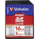 👉 SDHC kaart Verbatim 16GB Class 10