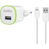 👉 Belkin iPhone Netadapter USB wit 1 A Incl. 1.2m Lightning