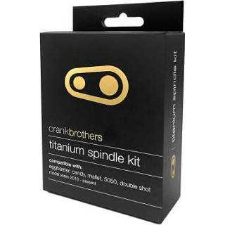 👉 Pedaal titanium Crank Brothers assen voor pedalen (upgrade) - Klikpedalen