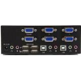 👉 Switch StarTech.com 2-poorts KVM met dubbele VGA 2 poorts USB 2.0 hub