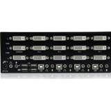 👉 Monitor StarTech.com 4-poort 3x DVI USB KVM-switch met Audio en 2.0-hub