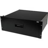👉 Opberglade zwart staal StarTech.com 4U voor 19 inch Serverracks Serverkasten