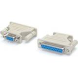👉 StarTech.com DB9-naar-DB25 seriële kabeladapter F/F