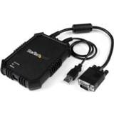 👉 StarTech.com USB 2.0 KVM console draagbare laptop Crash cart adapter met bestandsoverdracht & video-