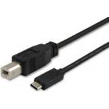 👉 Zwart Equip 12888207 1m USB C USB-kabel 4015867198704