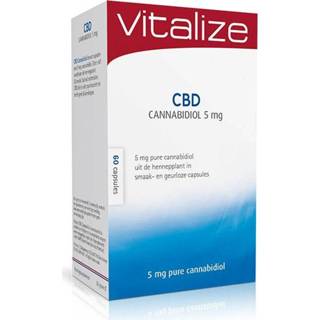 👉 Active Vitalize CBD Cannabidiol 5 mg 60 capsules 8717344373081