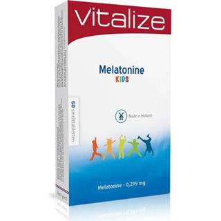 👉 Melatonine active kinderen Vitalize Kids 0,299 mg 60 tabletten 8717344371834