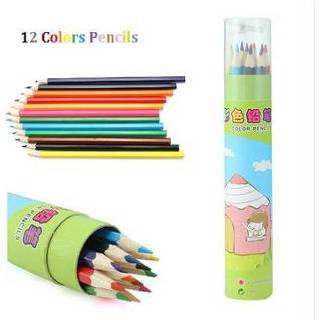 👉 Pencil s|m|l|xl|xxl 12 Pcs/Pack Lovely Cartoon Colored New Wooden Painting Pencils For Children