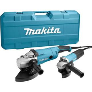 👉 Haakse slijper Makita DK0053G set (GA9020&9558HN) in koffer - 2200W / 840W 230mm 125mm