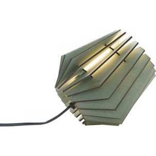 👉 Tafellamp hout groen Van Tjalle en Jasper Minispot 8718868860514