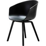 👉 Stoel zwart HAY About a Chair AAC22
