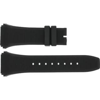 👉 Horlogeband zwart rubber Breil BW0381 / BW0377 SNAD23P2 F260053202 BW0376 BW0378 BW0379 28mm 8719217061774