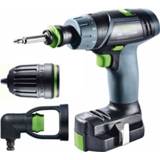 👉 Festool TXS 2,6-Set 10,8V Li-Ion accu schroefboormachine set (2x 2,6Ah) in systainer - 16Nm - 12mm