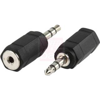 2,5mm jack socket naar 3,5mm verloopplug 5412810085668