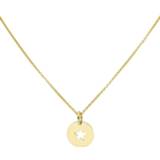 👉 Gouden active Glow Symboolcollier - 42+5 Cm Ster 202.2013.47 8712121619055
