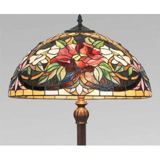 👉 Vloerlamp Kleurrijke ARIADNE in Tiffany-stijl