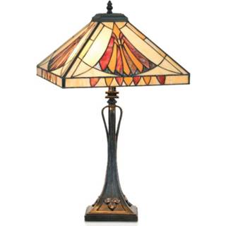 👉 Tafellamp Sierlijke AMALIA in Tiffany-stijl