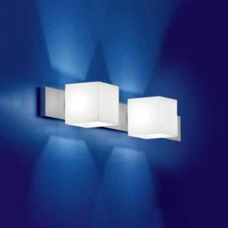 👉 Wandlamp 2-lichts CUBE - antiverblindingscilinder