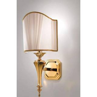 👉 Wandlamp goud Belle Epoque - stijlvolle in