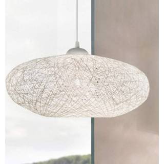 👉 Hanglamp witte textiele Campilo