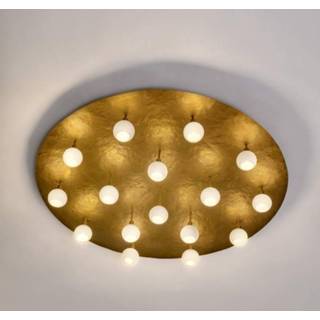 👉 Ronde design-plafondlamp Lucente, 16-lichts