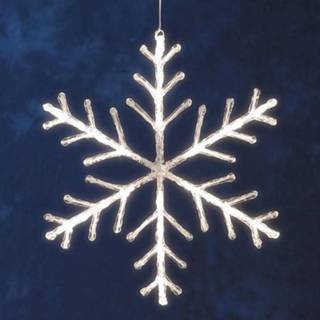 👉 Lichtende led-sneeuwvlokken, warmwit, 40 cm