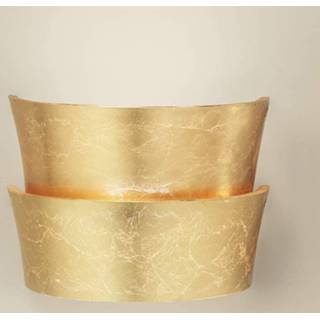 👉 Wandlamp Goudglanzende Oriana