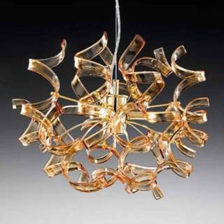 👉 Hanglamp Fraaie Amber, diameter 40 cm