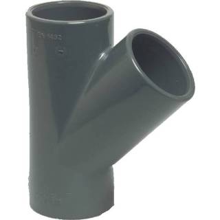 👉 PVC T stuk 45