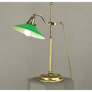 👉 Tafellamp groene VERDINA, patina-look
