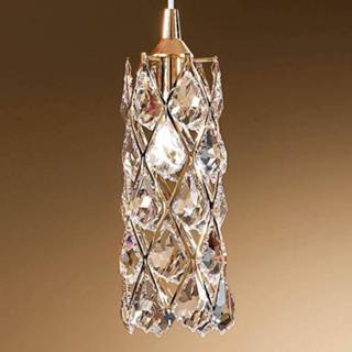 👉 Hanglamp kristal Vergulde CHARLENE met kristallen