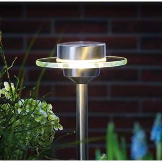 👉 Solarlamp staal Ufo m. LED IP44 uit roestvrij