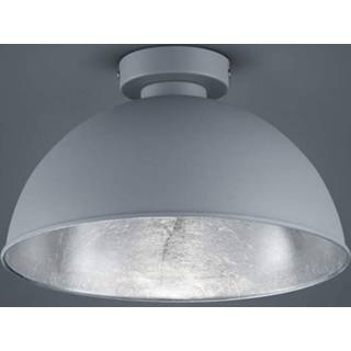 👉 Plafondlamp grijs metalen zilver Jimmy grijs/zilver