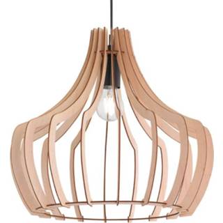 👉 Hanglamp houten Wood - in lamellen ontwerp