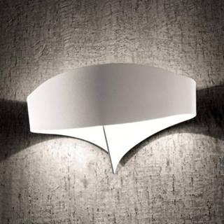 👉 Witte design-wandlamp Scudo