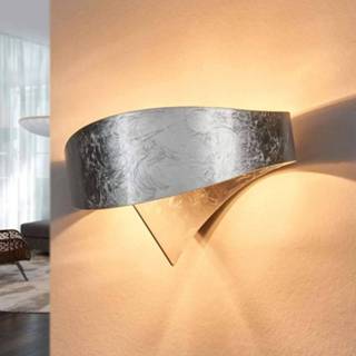 👉 Zilveren design-wandlamp Scudo